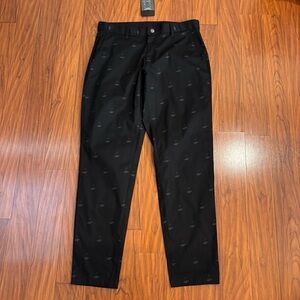 NWT Fabletics The High Side Chino Classic Fit Golf Tee Pattern Pants Mens 33x34